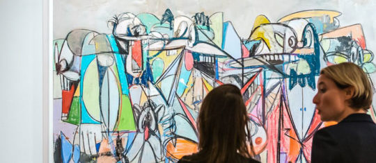 Contemporary painting art
